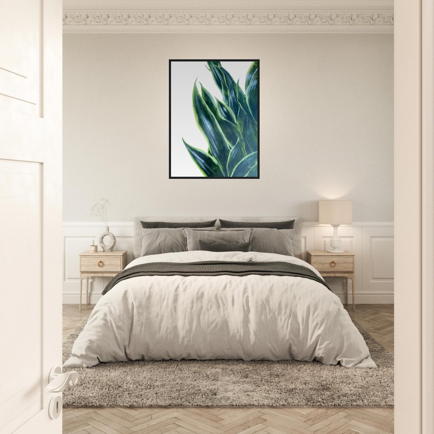 Snake Plant - Framed Poster Print