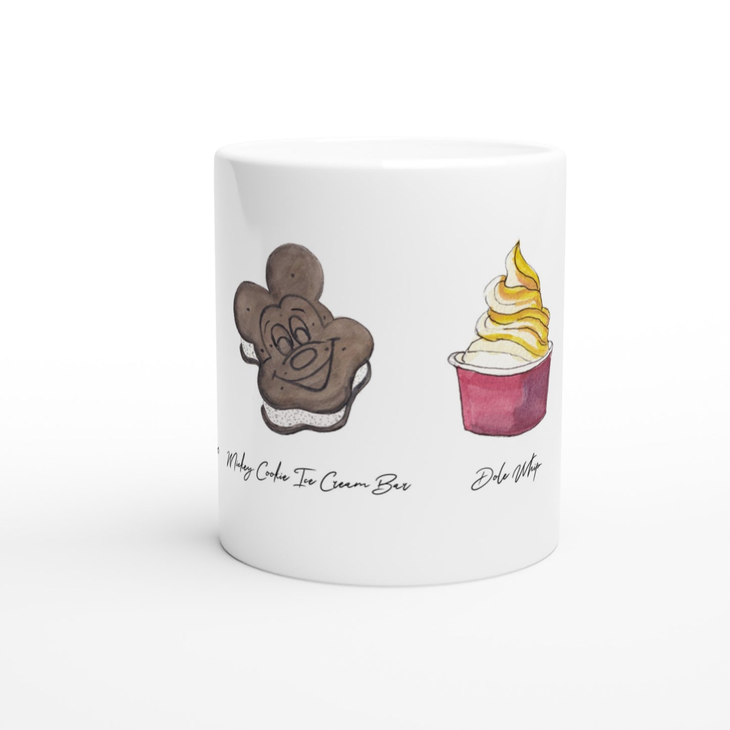 Disney Ice Cream Treats - White 11oz Ceramic Mug