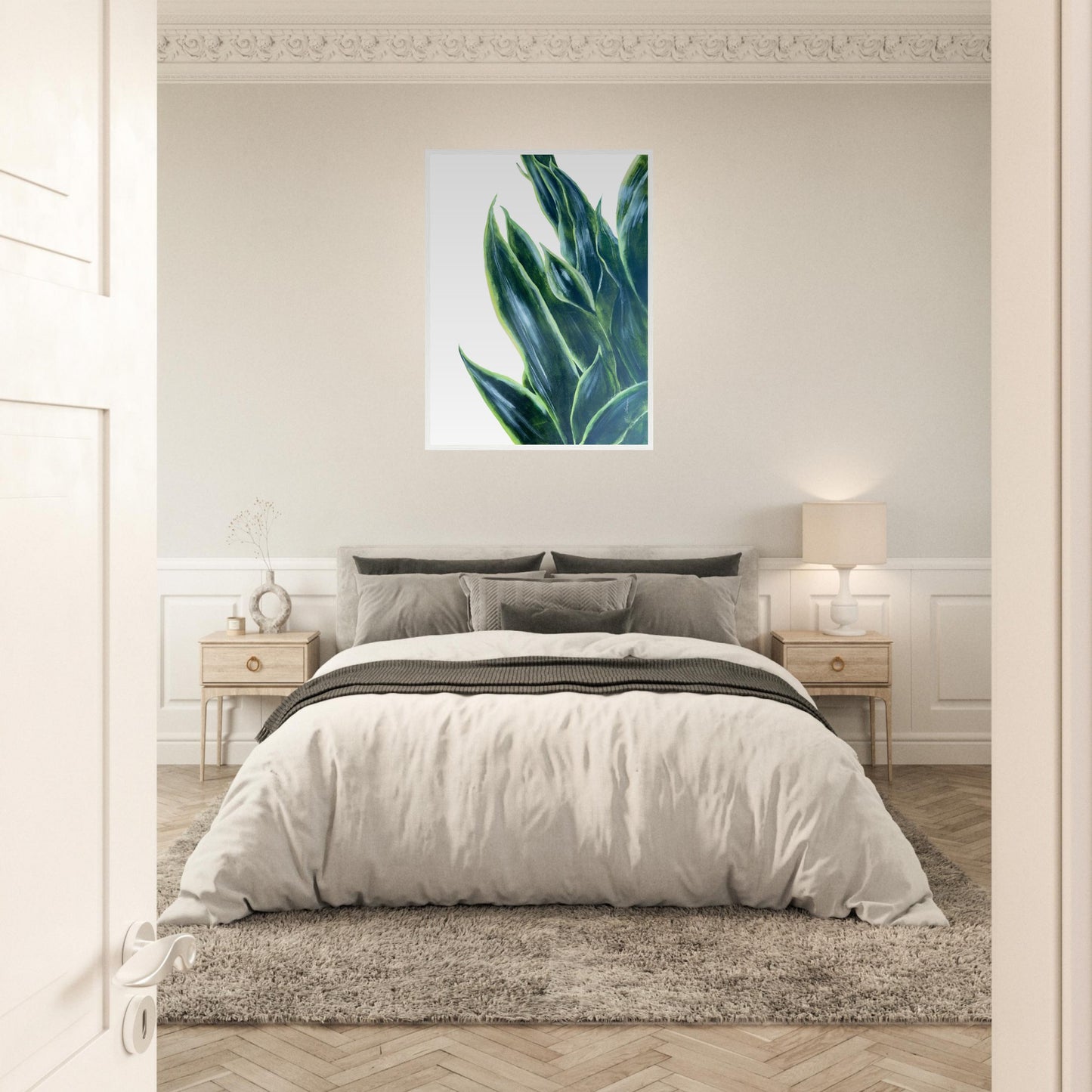 Snake Plant - Framed Poster Print