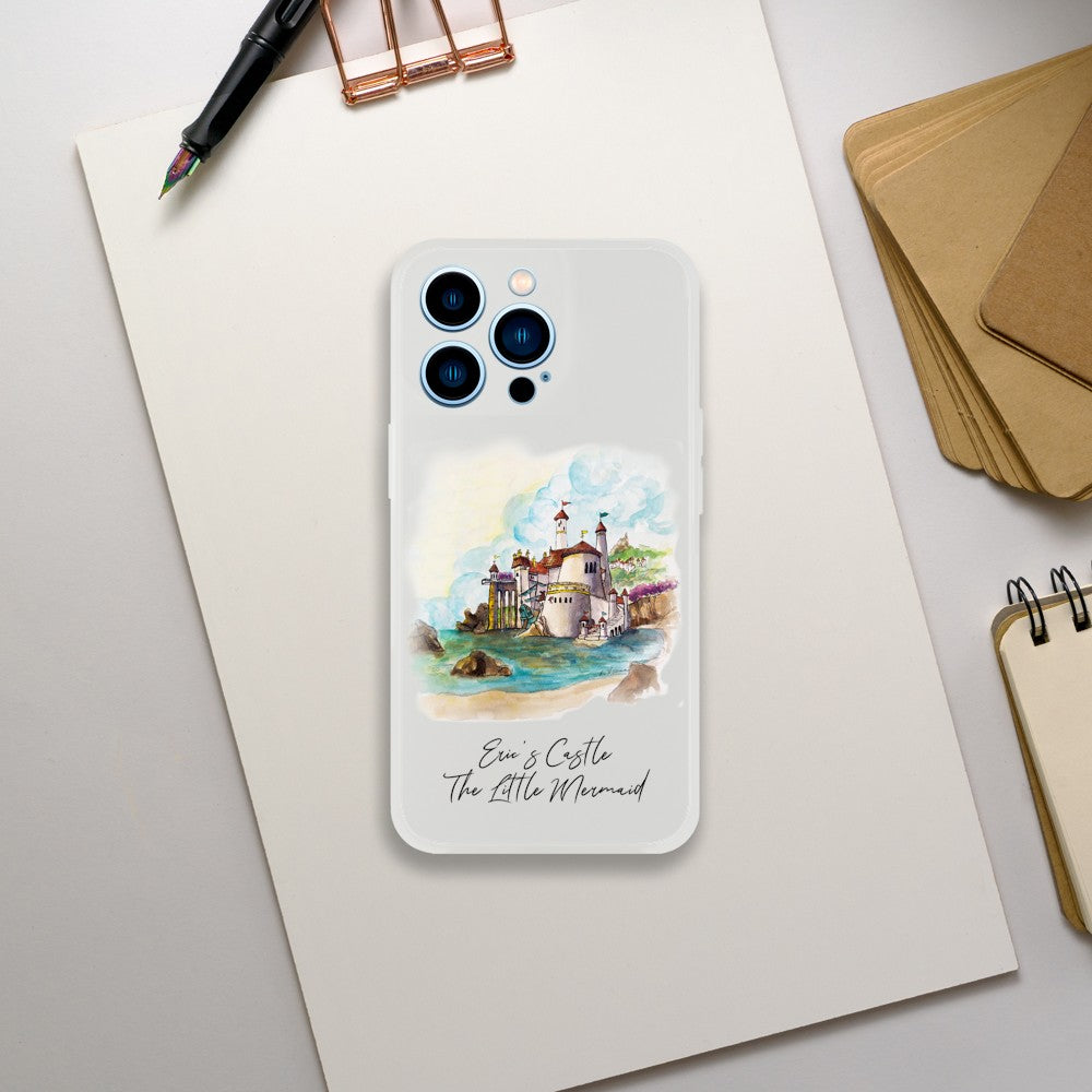 The Little Mermaid Castle Flexi Phone Case