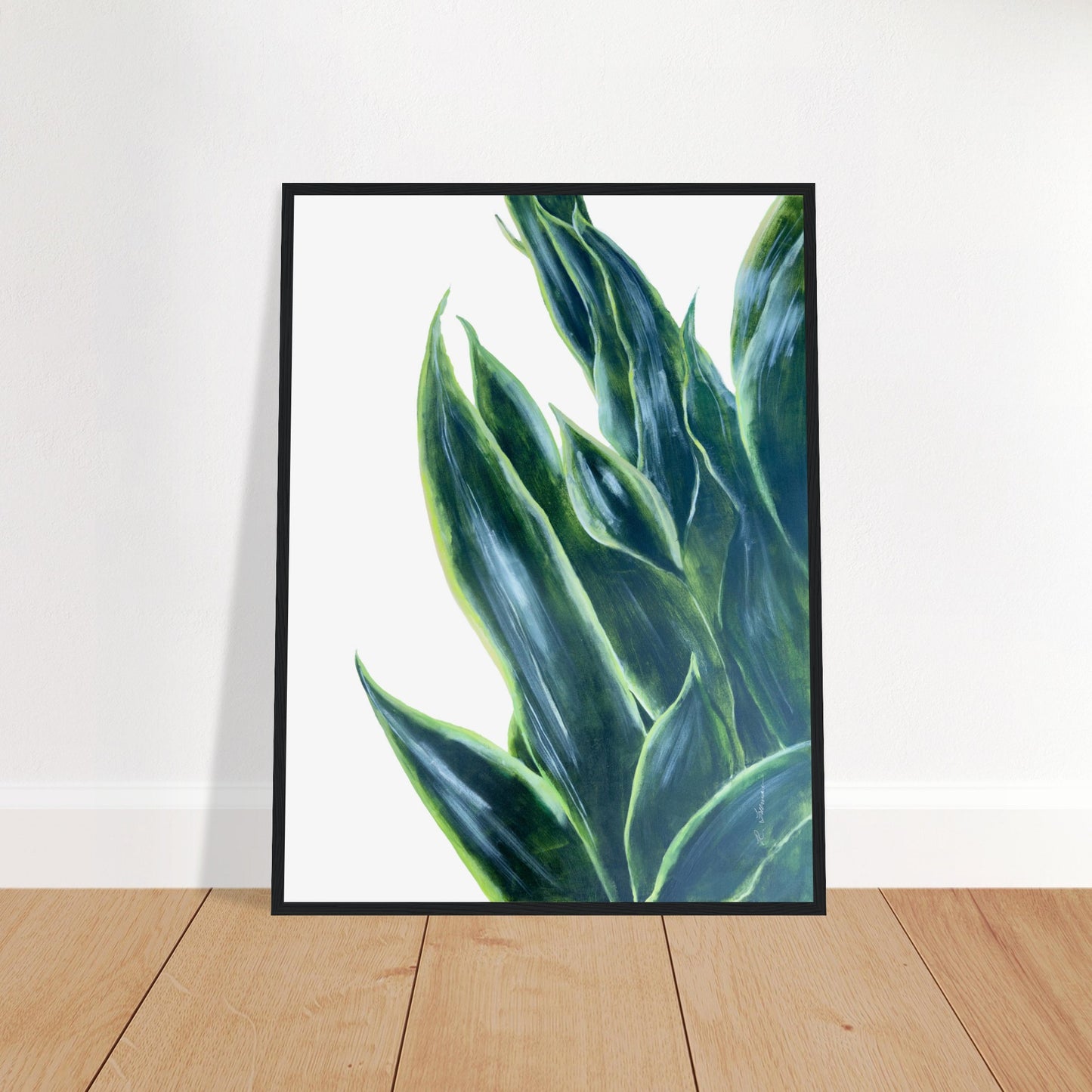 Snake Plant - Framed Poster Print