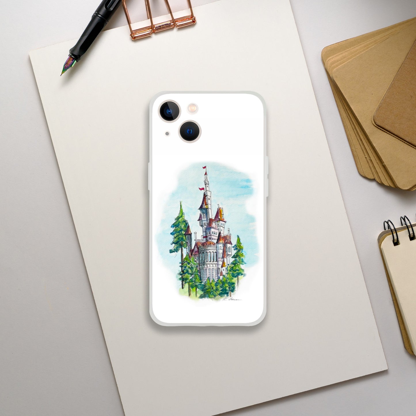 Beauty and The Beast's Castle - Flexi case