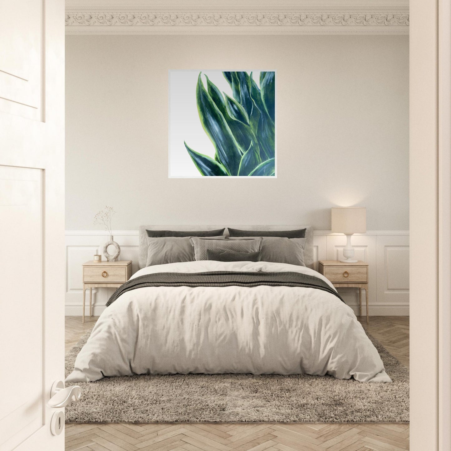 Snake Plant - Framed Poster Print