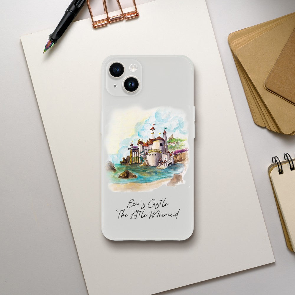 The Little Mermaid Castle Flexi Phone Case