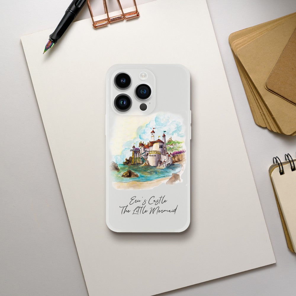 The Little Mermaid Castle Flexi Phone Case