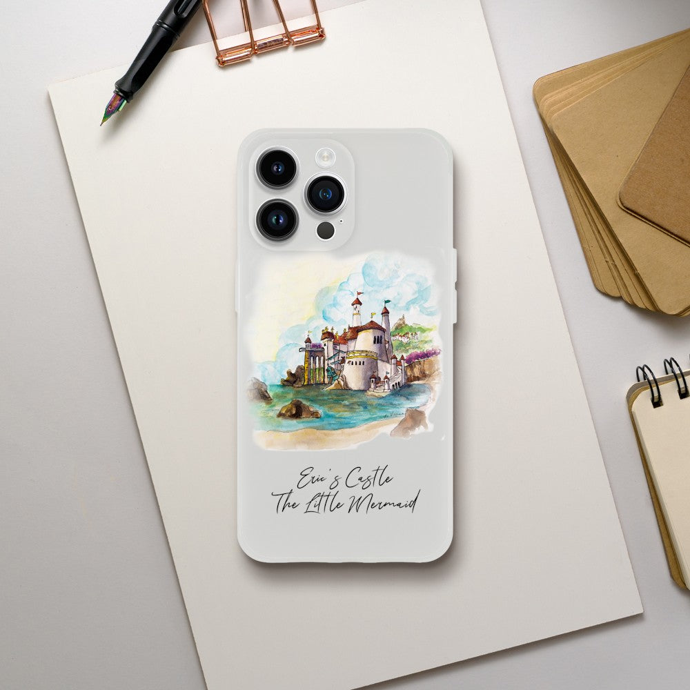 The Little Mermaid Castle Flexi Phone Case