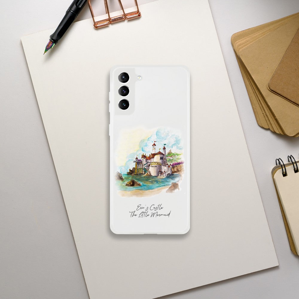 The Little Mermaid Castle Flexi Phone Case