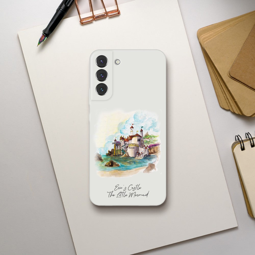 The Little Mermaid Castle Flexi Phone Case