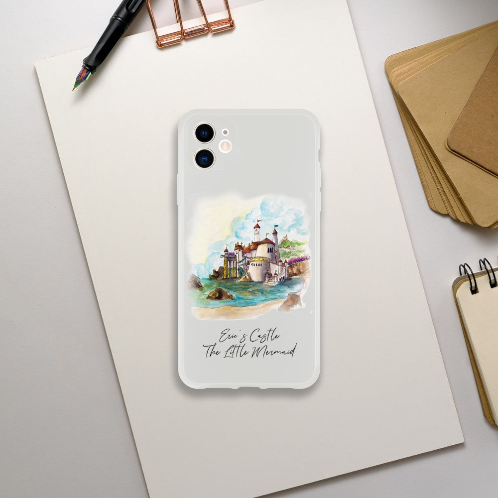 The Little Mermaid Castle Flexi Phone Case