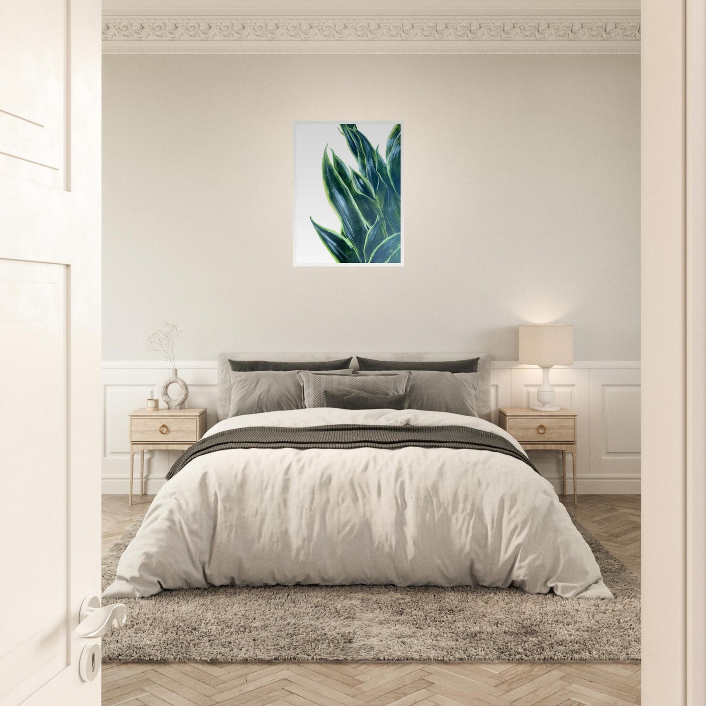 Snake Plant - Framed Poster Print