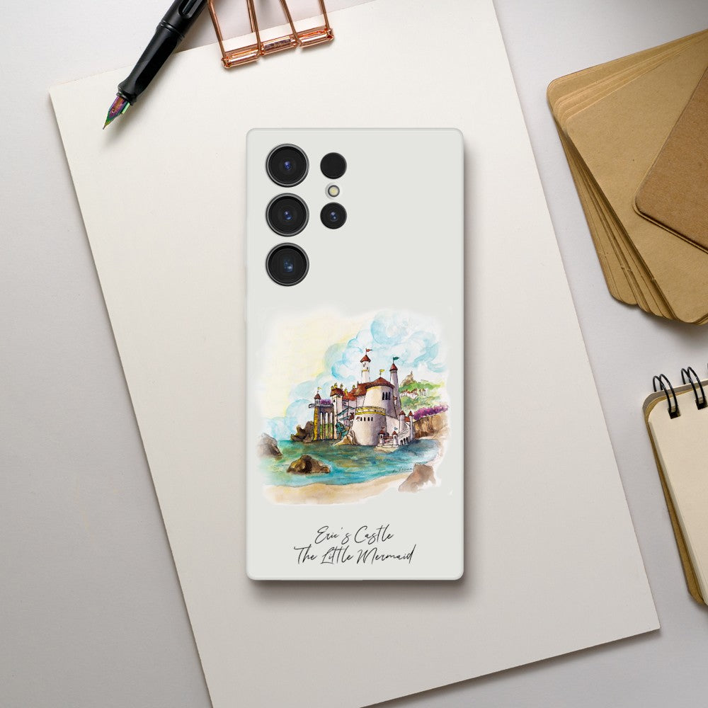 The Little Mermaid Castle Flexi Phone Case