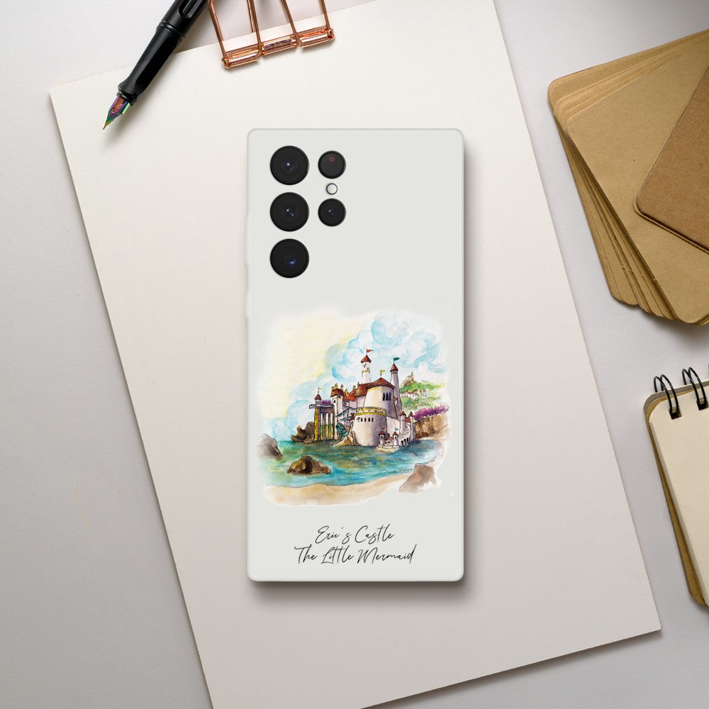 The Little Mermaid Castle Flexi Phone Case