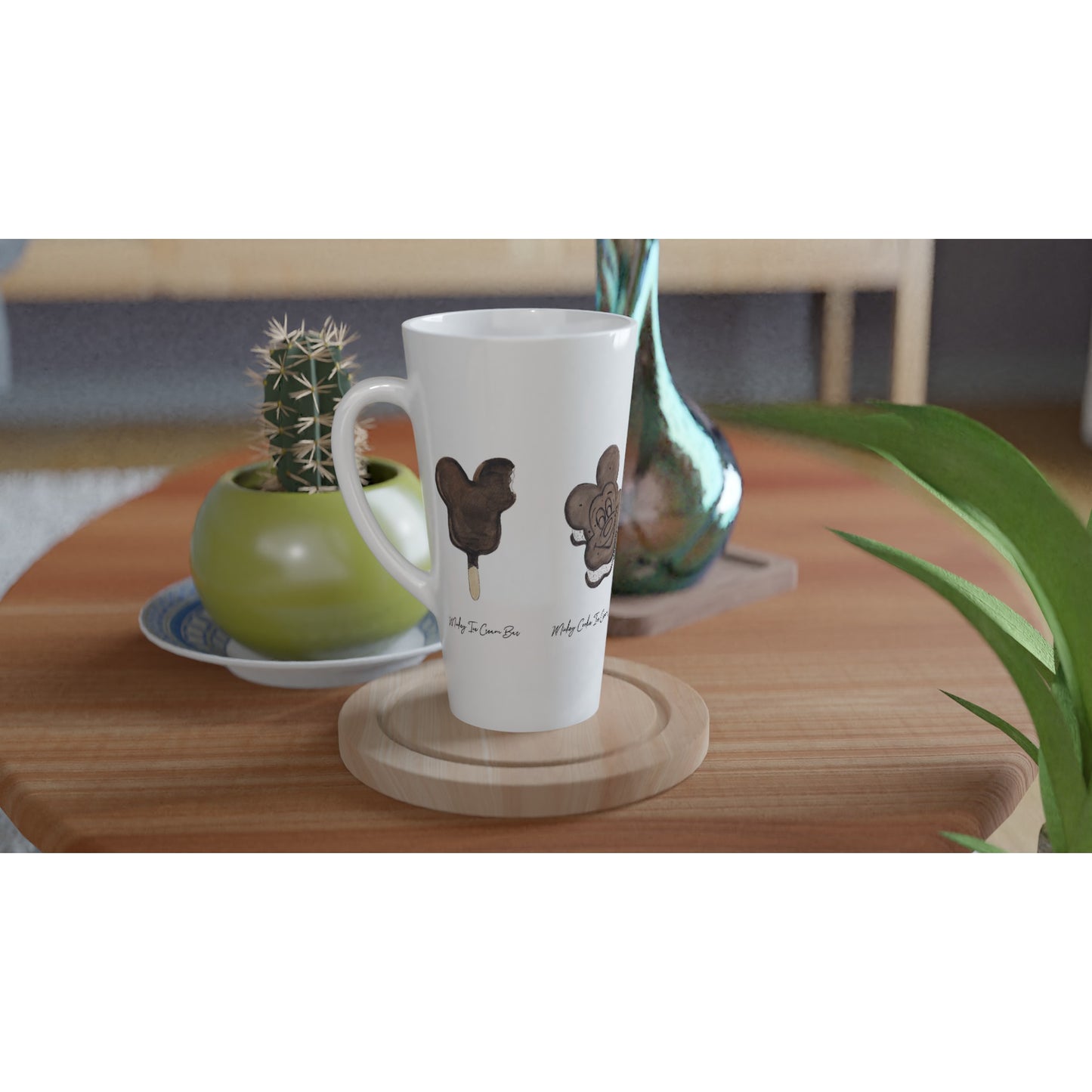 Disney Ice Cream Treat - White Latte 17oz Ceramic Mug