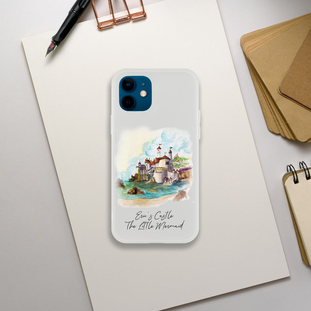 The Little Mermaid Castle Flexi Phone Case