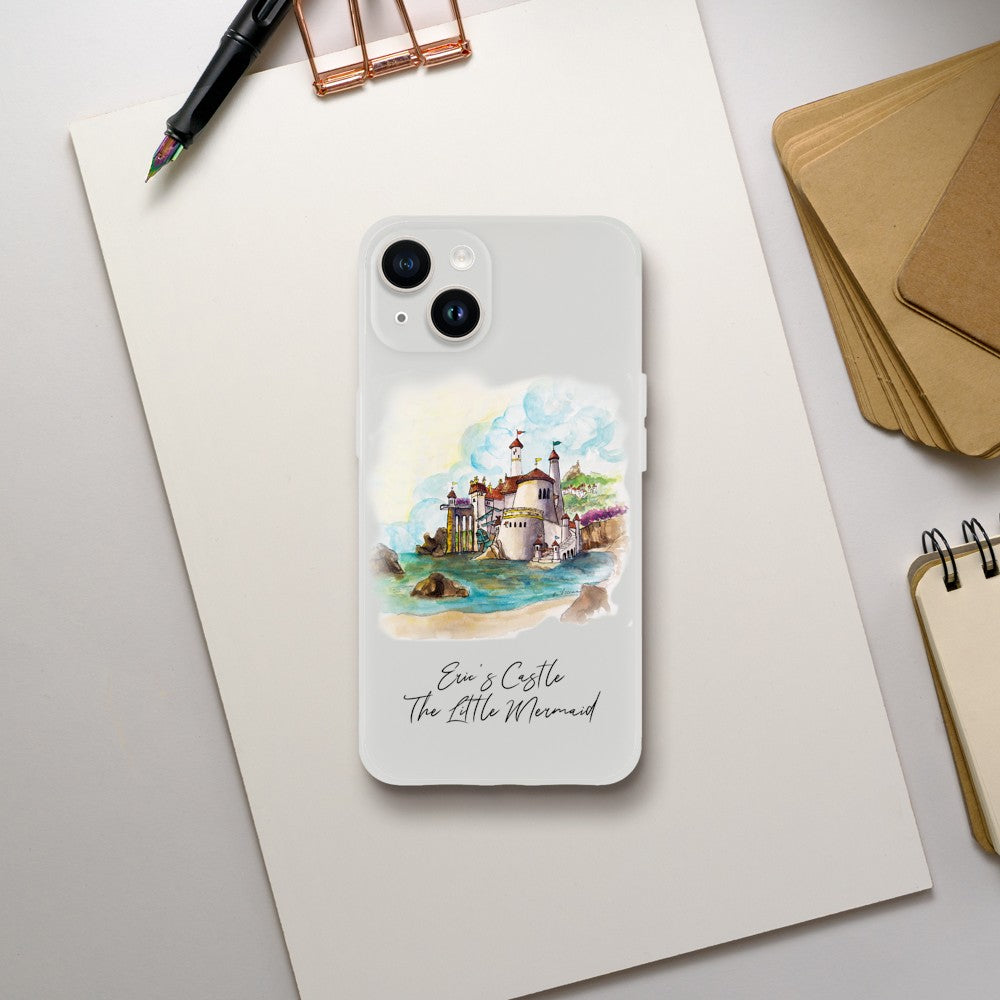 The Little Mermaid Castle Flexi Phone Case