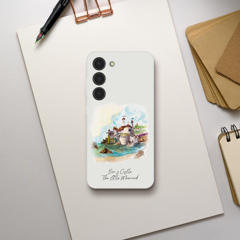 The Little Mermaid Castle Flexi Phone Case