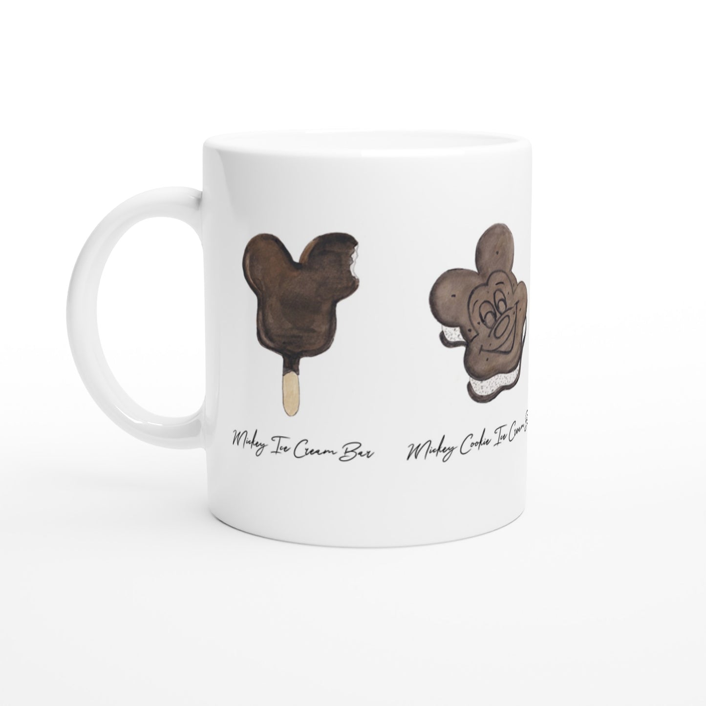 Disney Ice Cream Treats - White 11oz Ceramic Mug