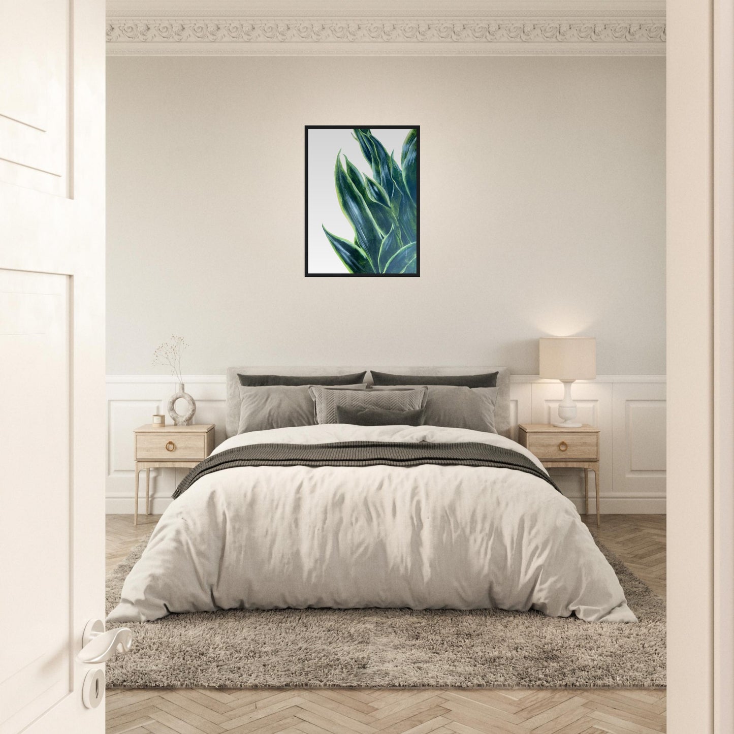 Snake Plant - Framed Poster Print