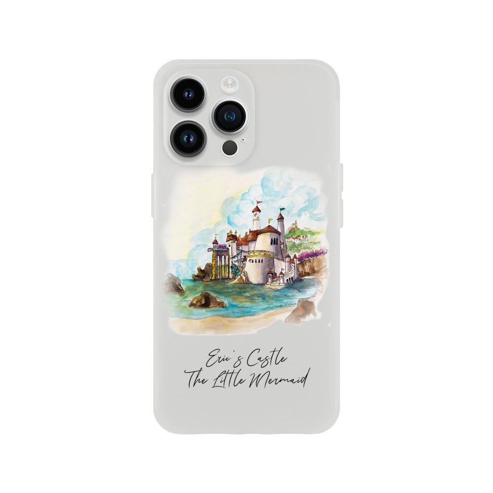 The Little Mermaid Castle Flexi Phone Case